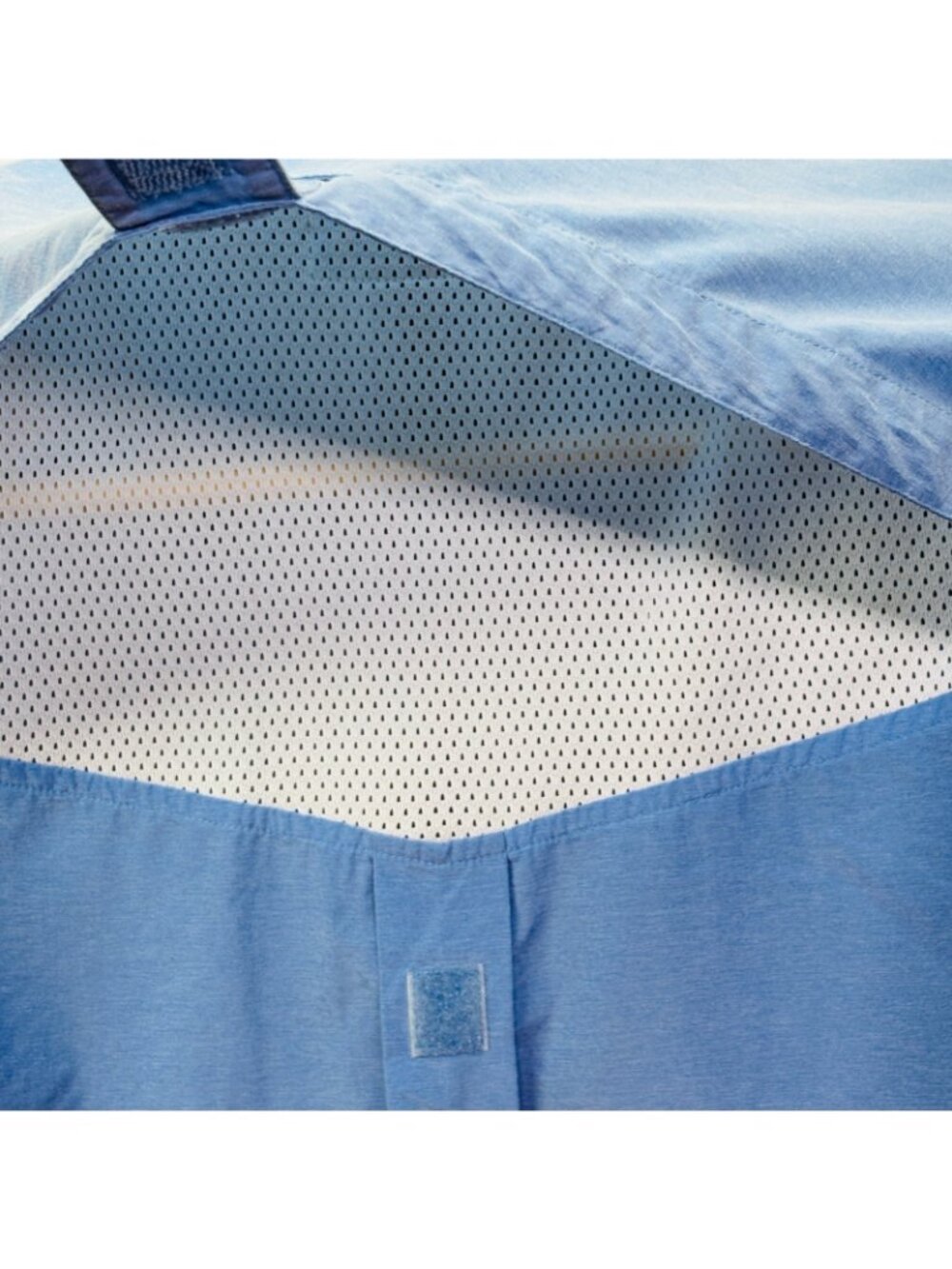 ExOfficio Mens L Adventure Travel Shirt Blue Long Sleeve Ventilated Hiking - Picture 10 of 12